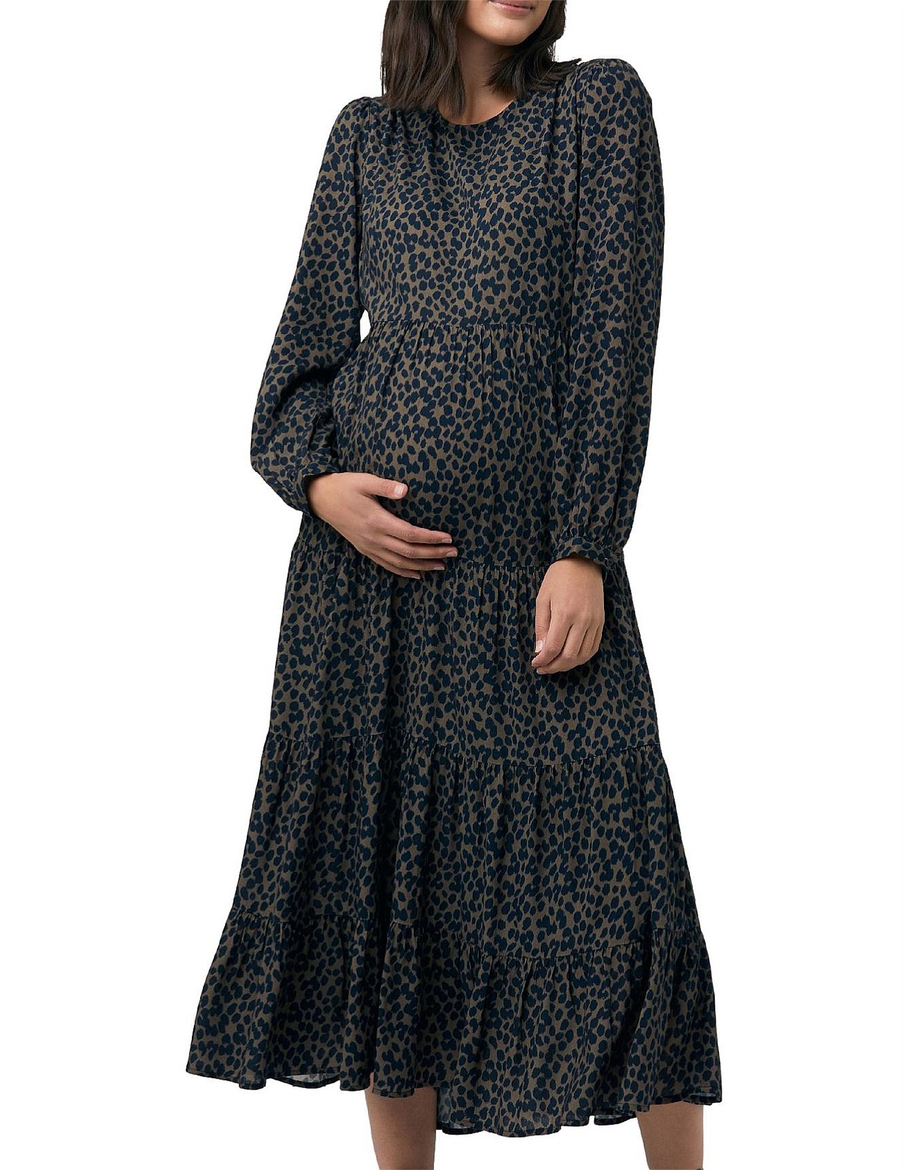 Ripe Maternity JENNY TIERED DRESS