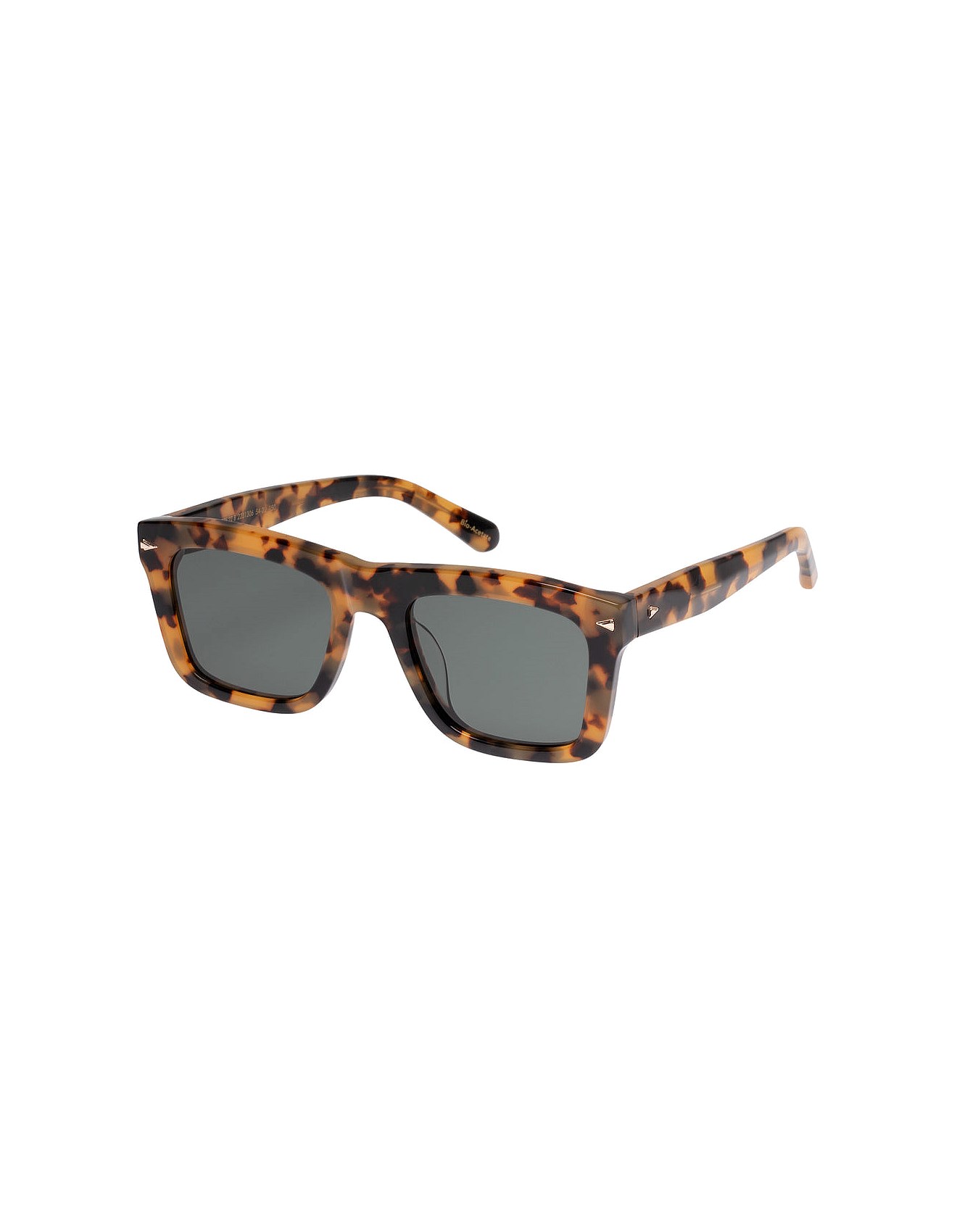 Karen Walker Deep Freeze Tort Rectangle Sunglasses