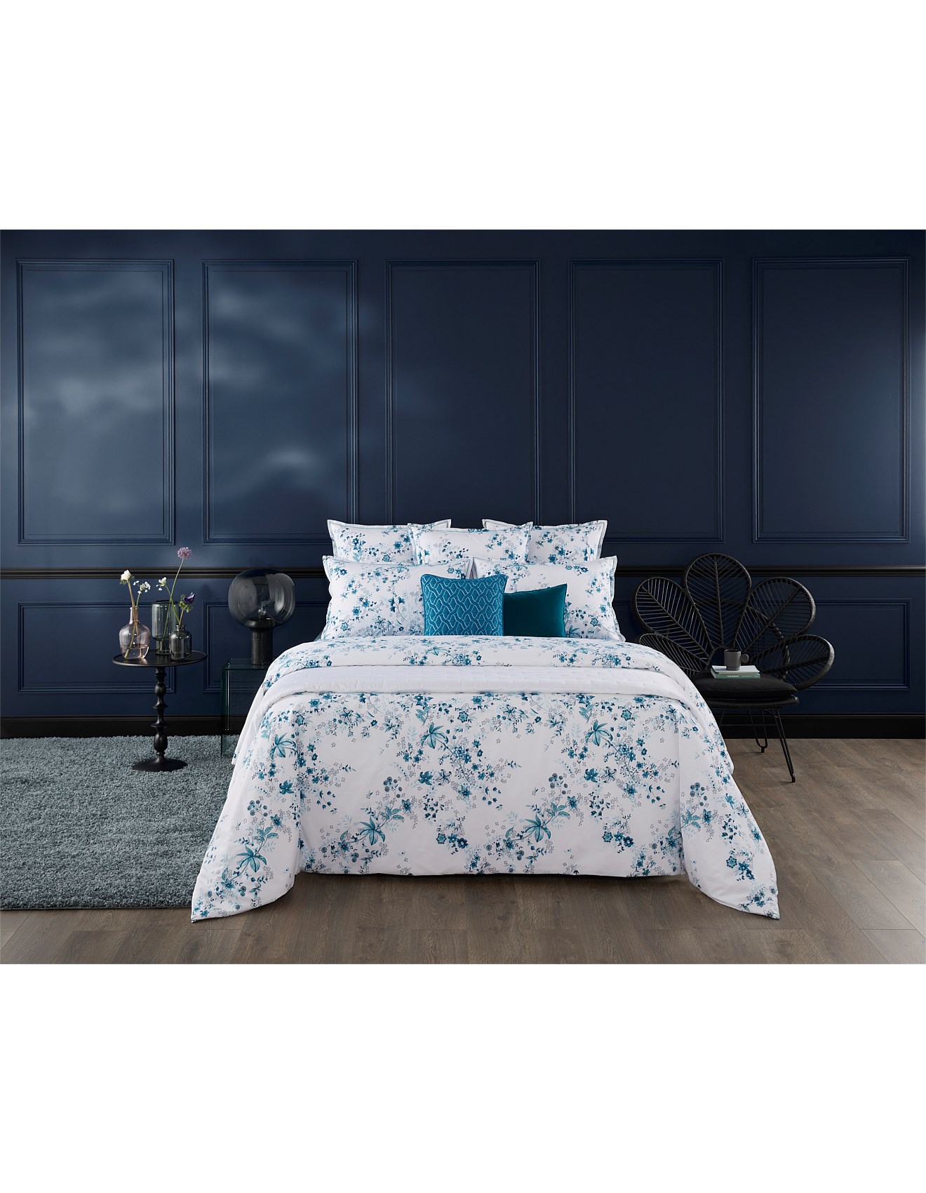 Yves Delorme Sylve Super King Bed Duvet Cover