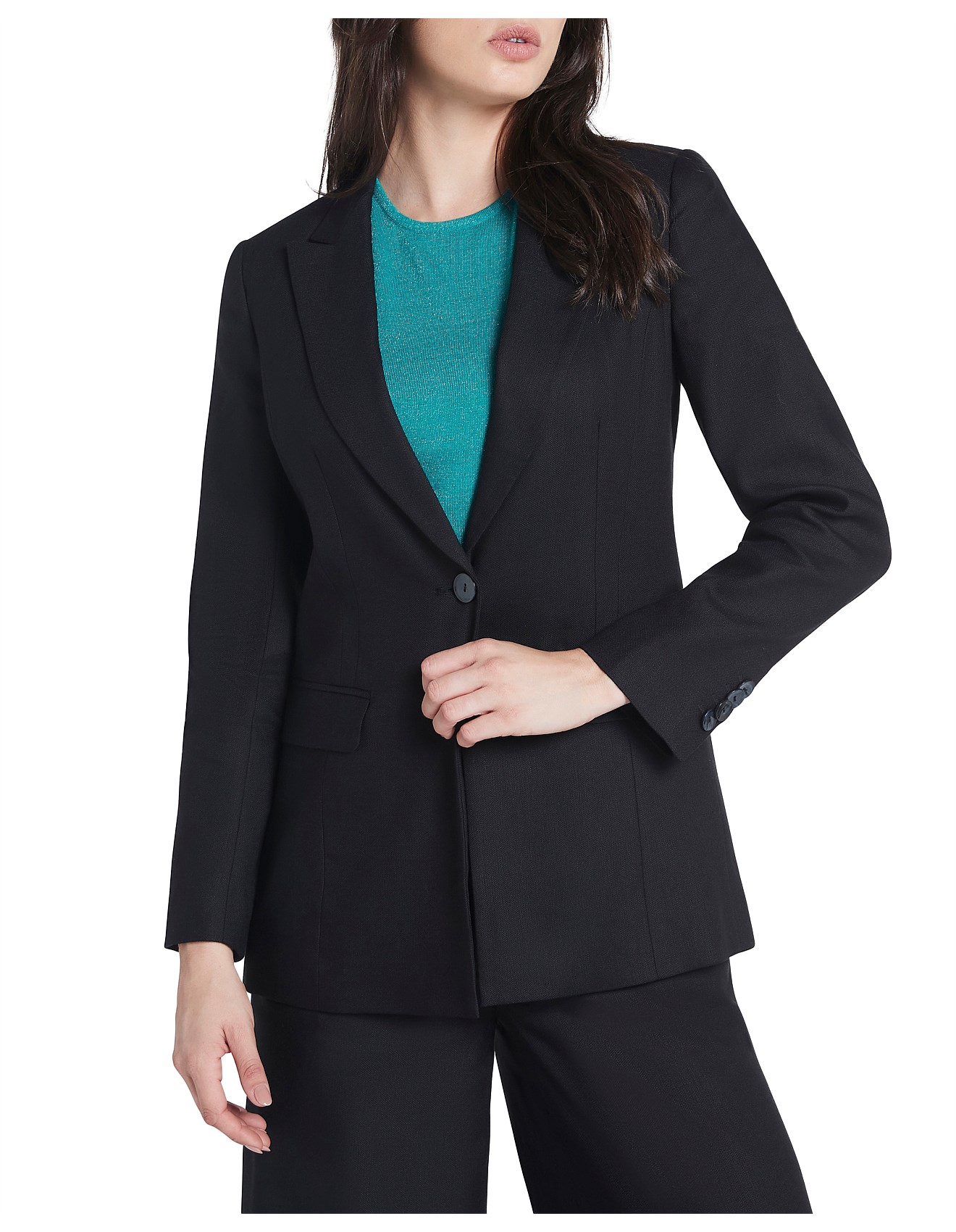 David Lawrence CHAYA LONGLINE BLAZER