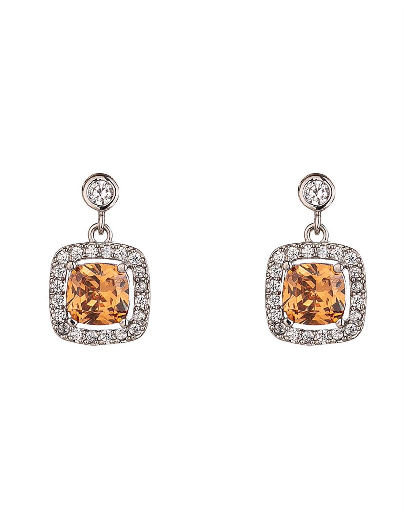 Gregory Ladner CENTRE STONE DROP EARRING