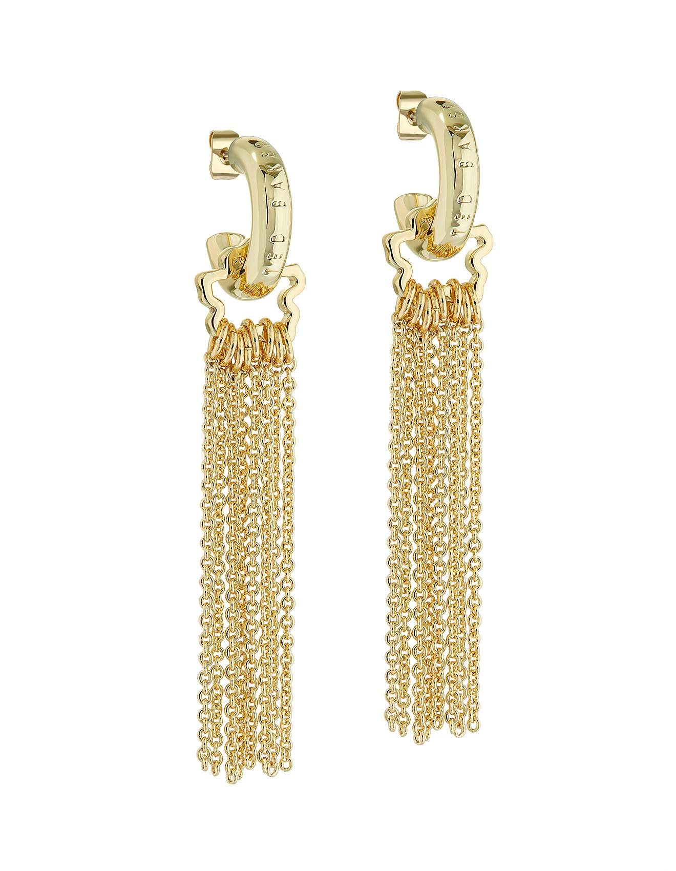 Ted Baker GRRETTA: Magnolia Grandiflora Tassel Drop Earring