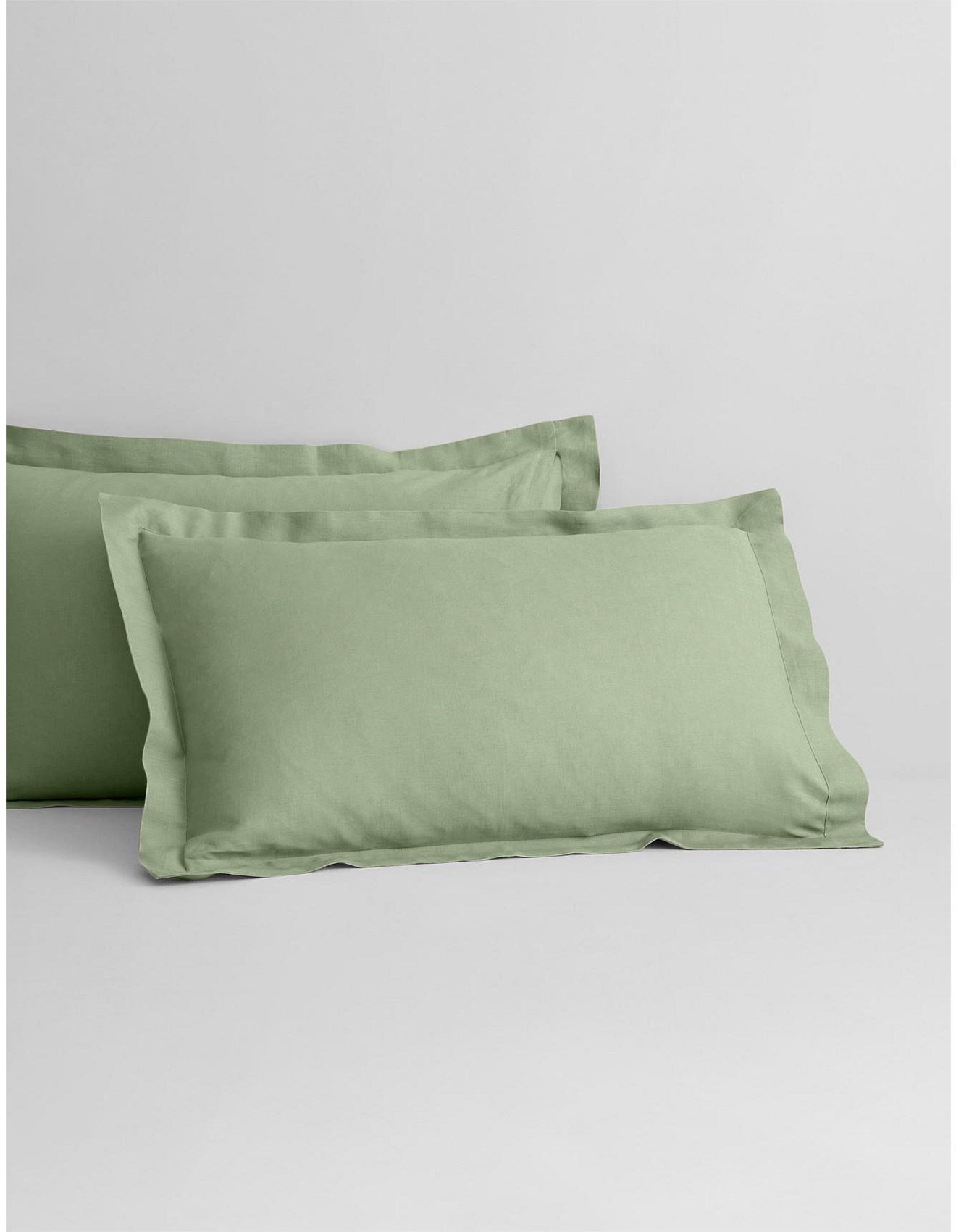 Sheridan ABBOTSON TAILORED PILLOWCASE PAIR IN CACTUS