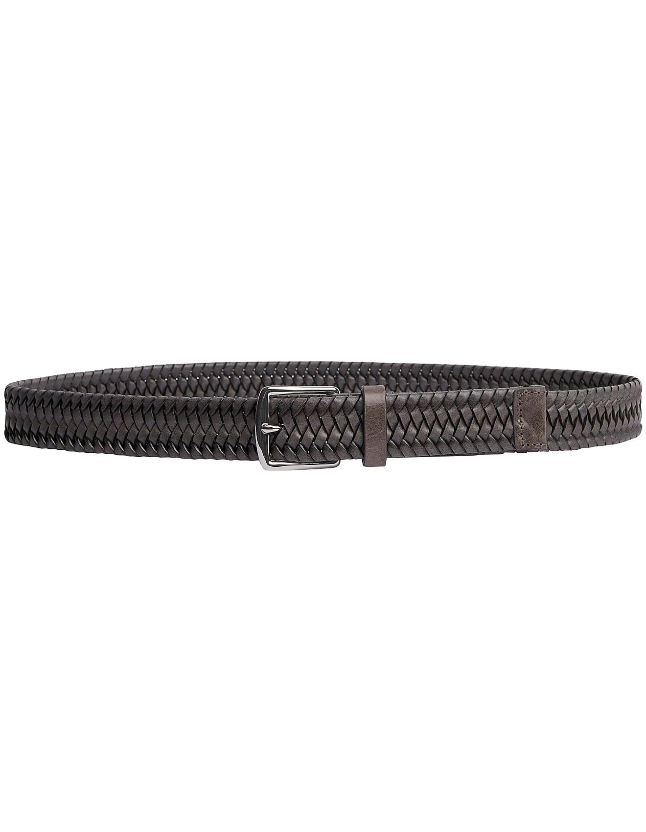 Tiger of Sweden Braidant Leather Plaited Belt