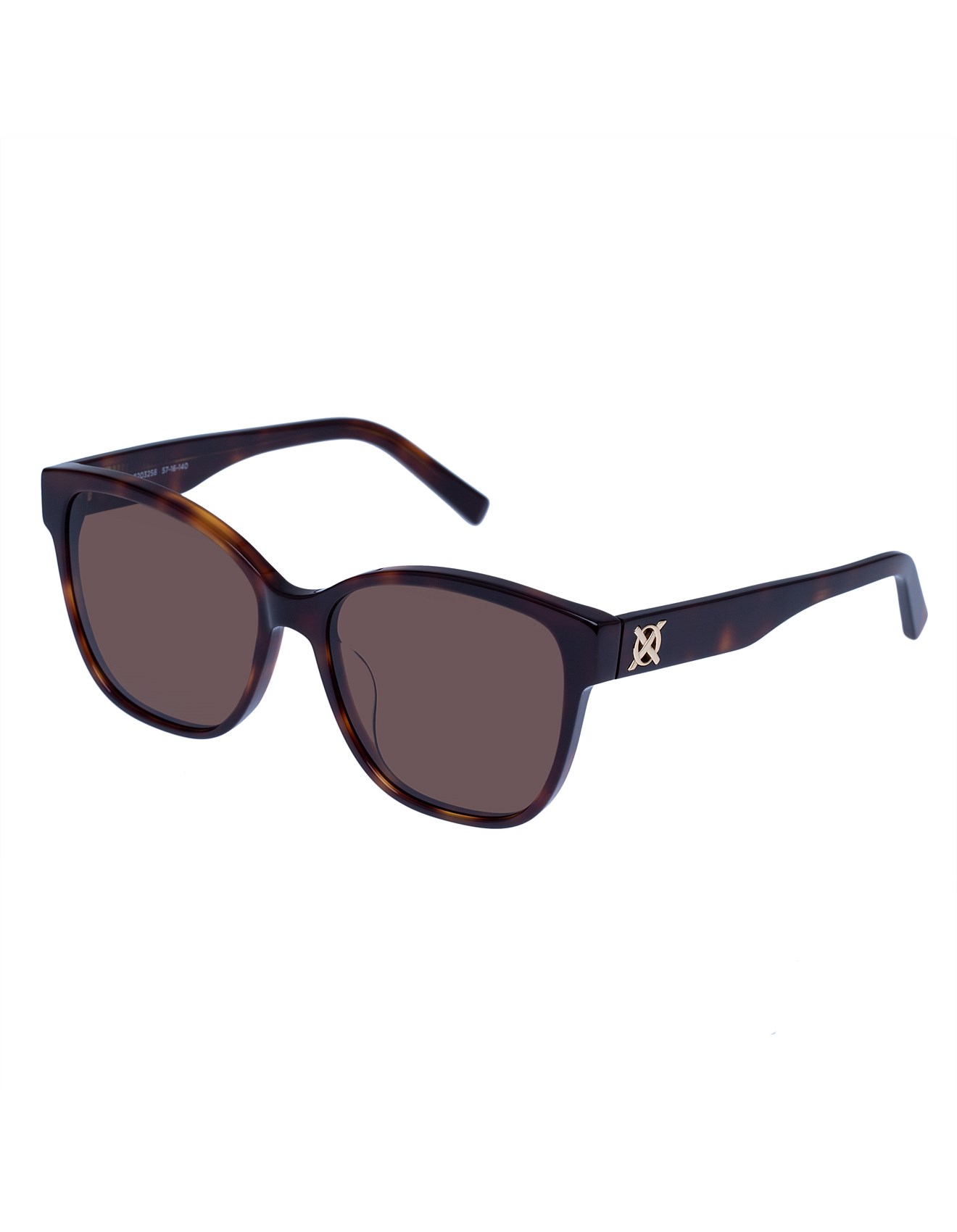 Oroton Shea Tort Cat-Eye Sunglasses