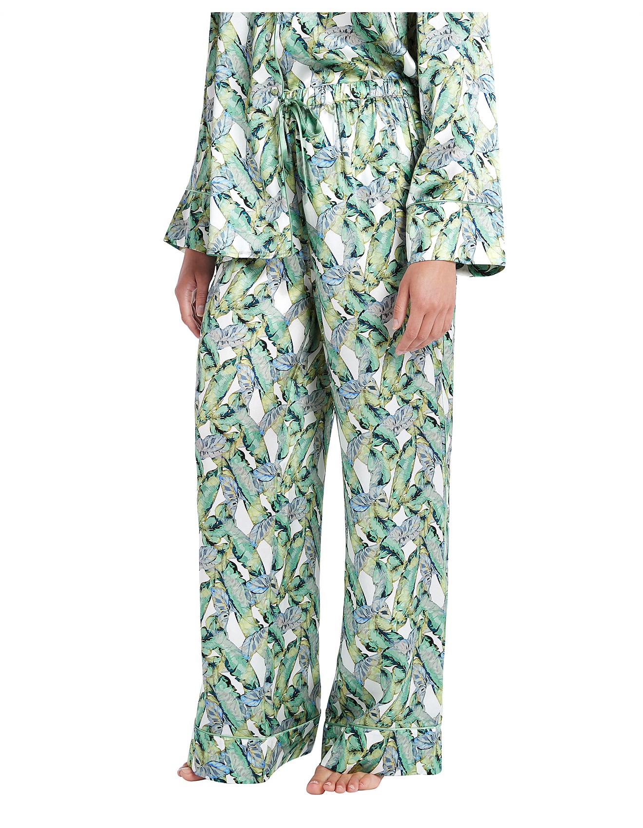 David Lawrence HELOISE SILK PYJAMA PANT