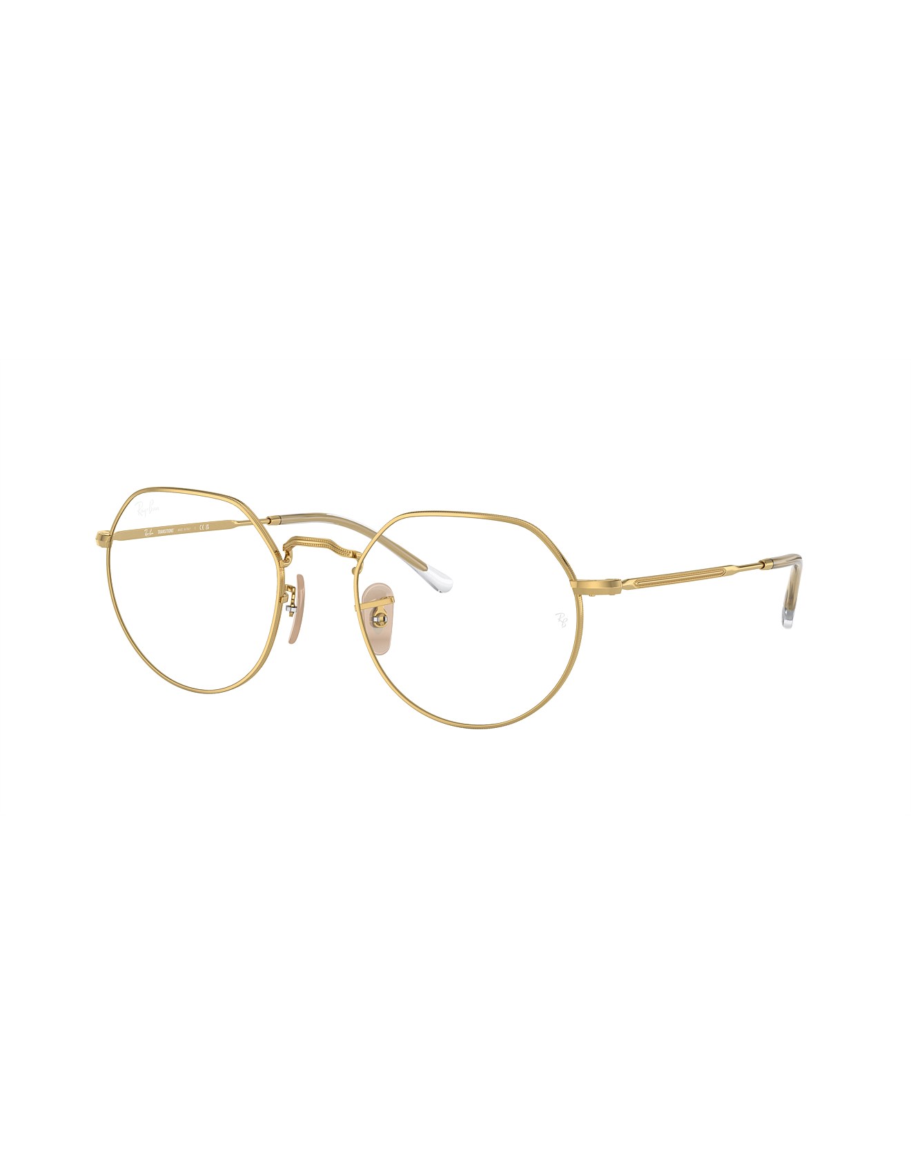 Ray-Ban JACK Irregular GOLD SAPPHIRE METAL Sunglasses