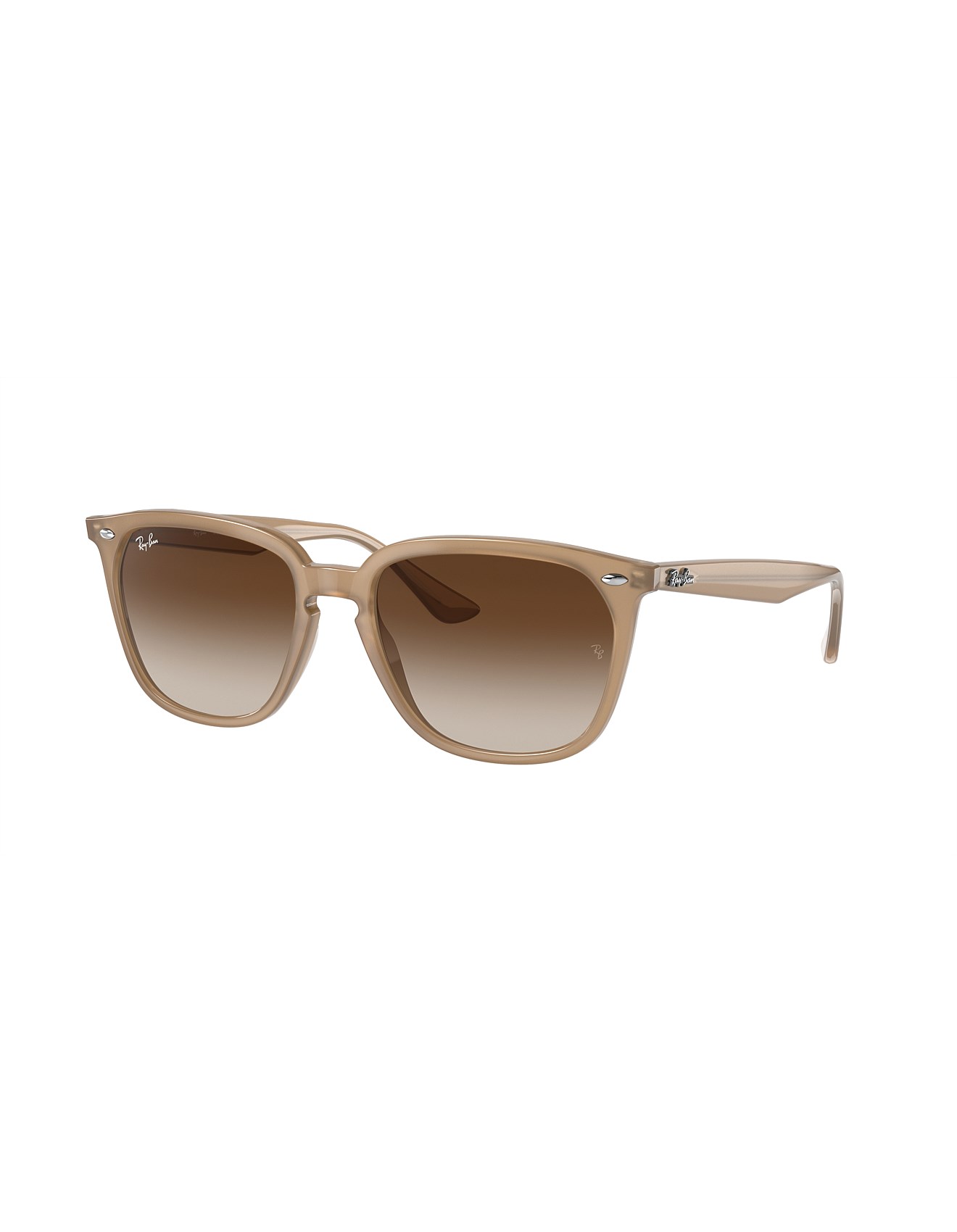 Ray-Ban Square LIGHT BROWN GRADIENT BROWN PROPIONATE Sunglasses