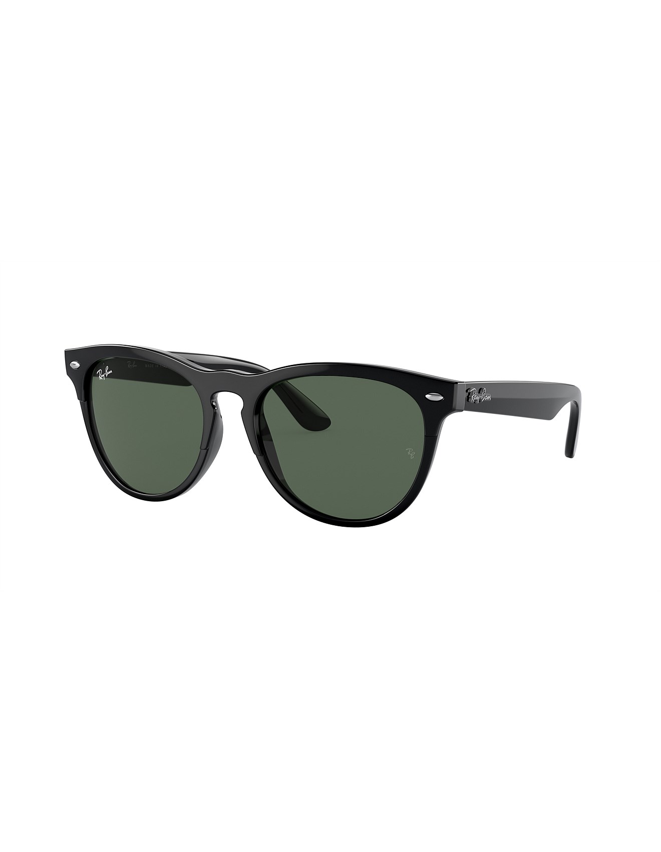 Ray-Ban IRIS Phantos BLACK DARK GREEN PROPIONATE Sunglasses