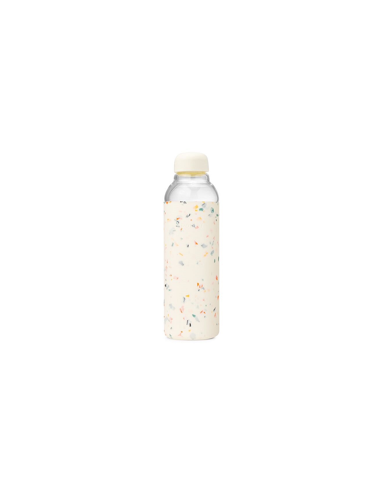 W&P Glass Bottle Terrazzo 591ml - Cream