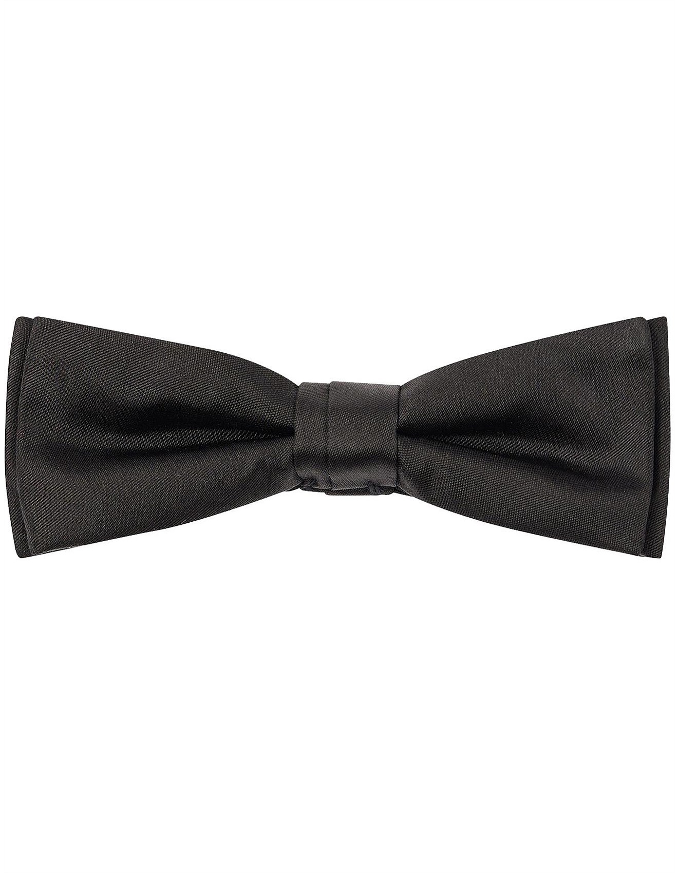 Hugo Boss ITALIAN-MADE BOW TIE IN SILK JACQUARD