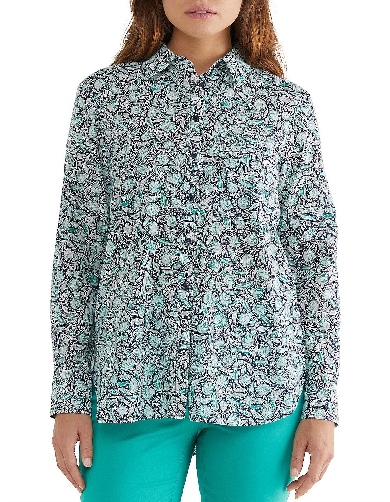 Sportscraft Malin Cotton Silk Shirt