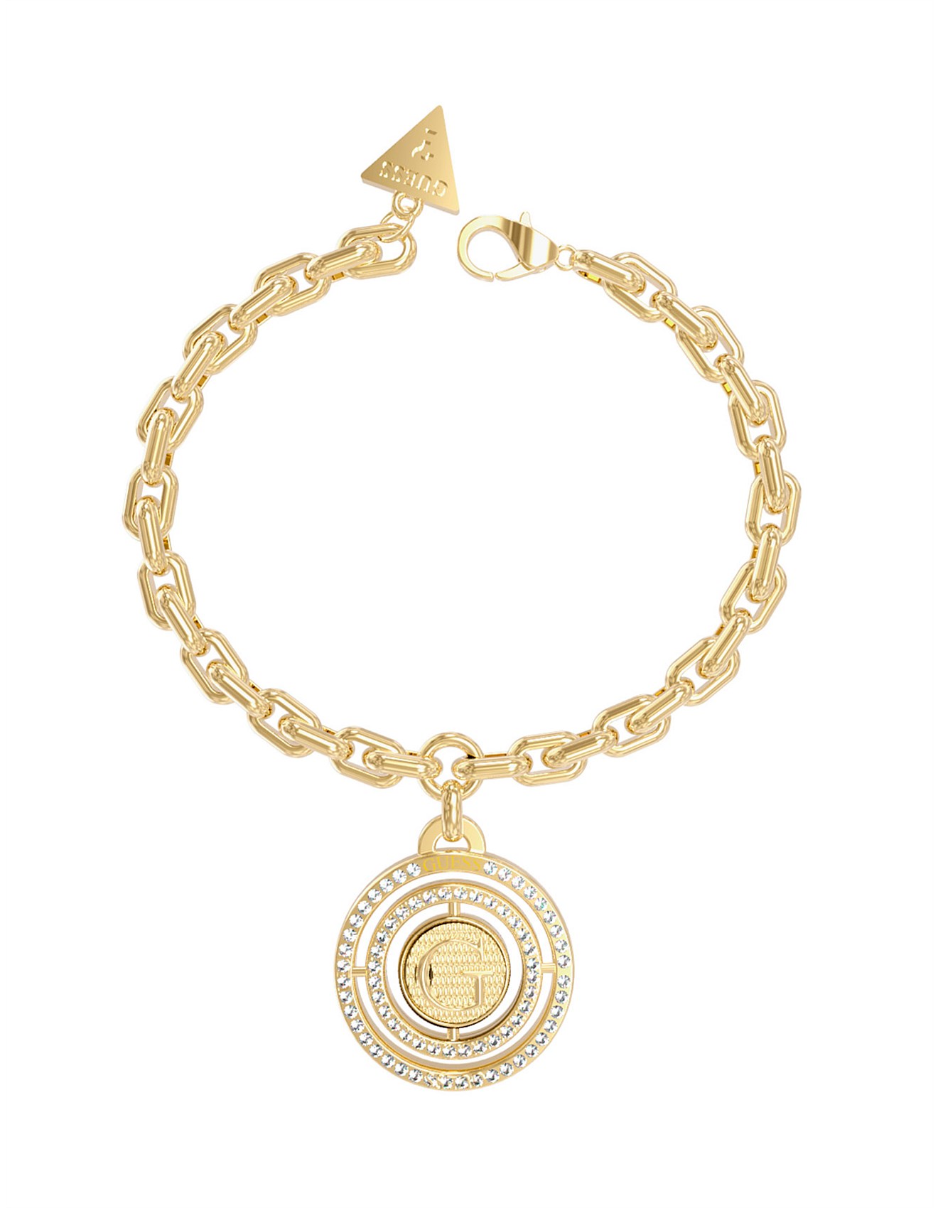 Guess ETERNELLE G TURNING COIN GOLD Bracelet