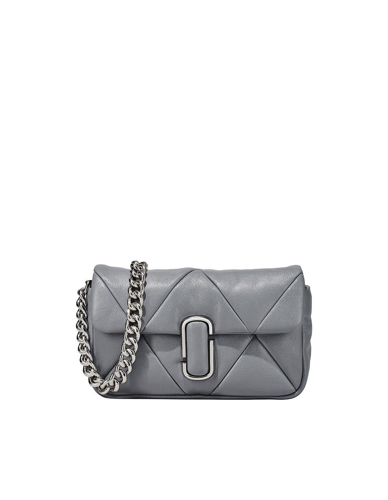 Marc Jacobs J Marc Mini Shoulder Diamond Quilt Bag