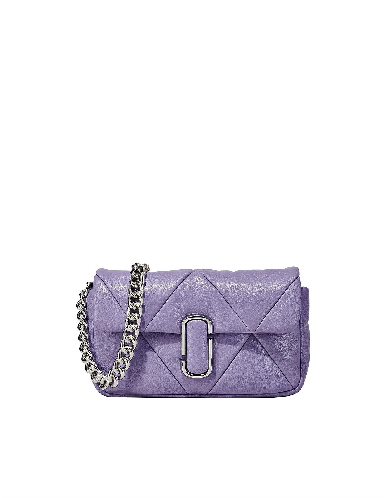 Marc Jacobs J Marc Mini Shoulder Diamond Quilt Bag