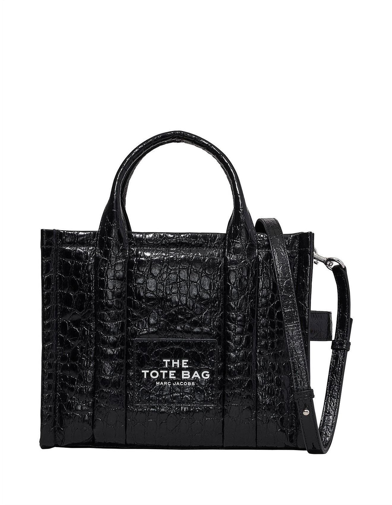 Marc Jacobs Small Croc Traveler Tote Bag