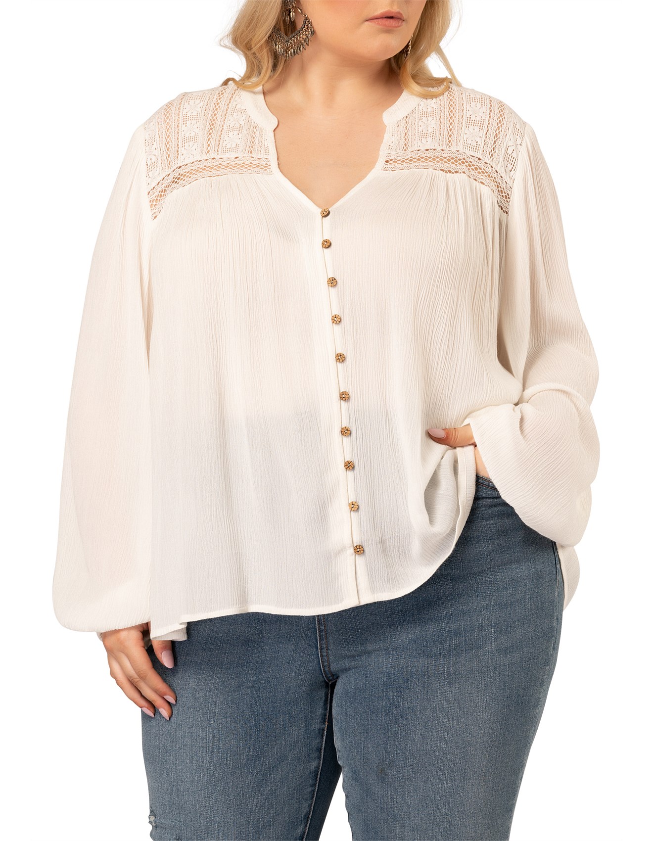 Curve Project THE POETIC GYPSY - HOLD NO GRUDGE BLOUSE