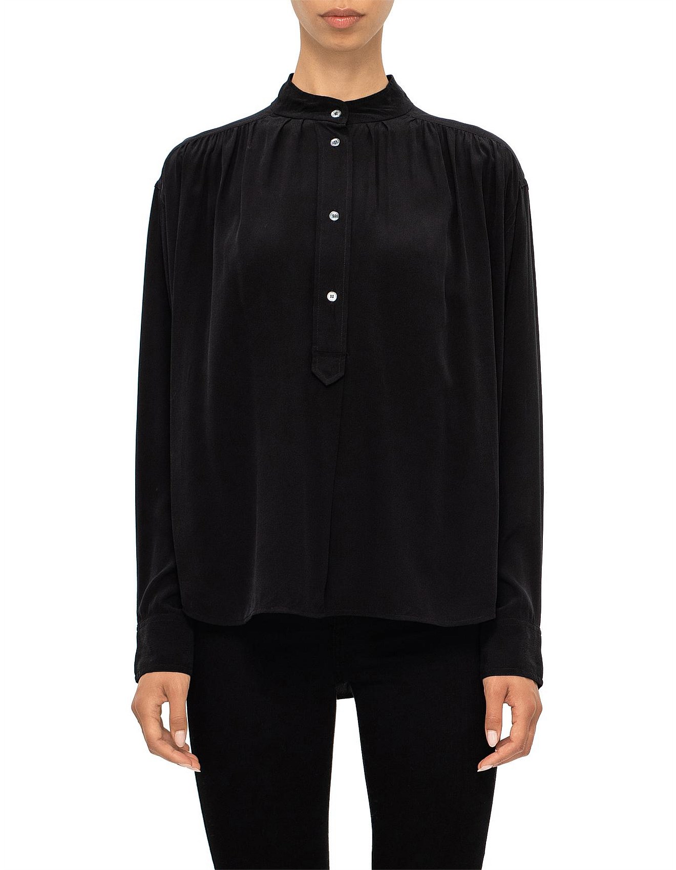 Isabel Marant Etoile Berangere Long Sleeve Blouse