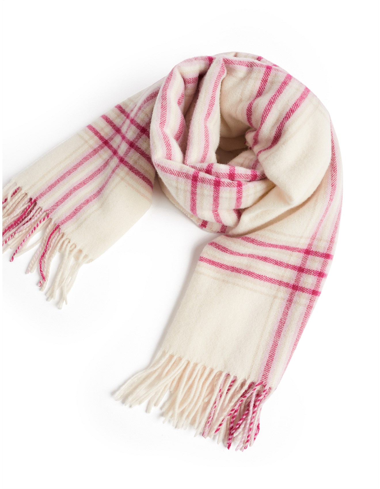 Commonry THE OPEN CHECK SCARF