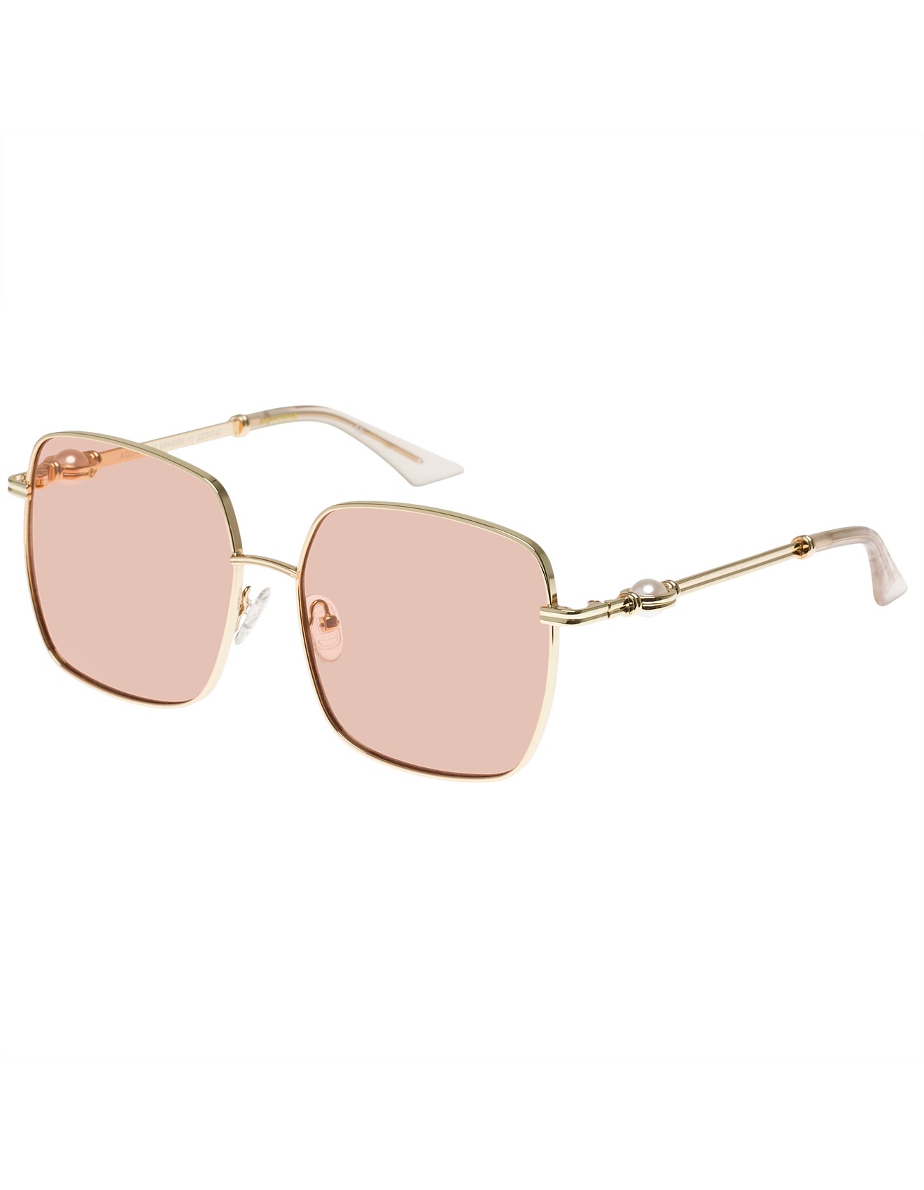 Le Specs AQUARIUS SPHERE GOLD SQUARE Sunglasses