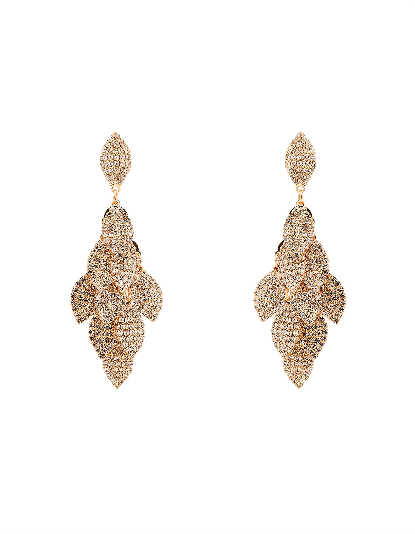 Amelie CHANDALIER LAYERED DROP EARRINGS