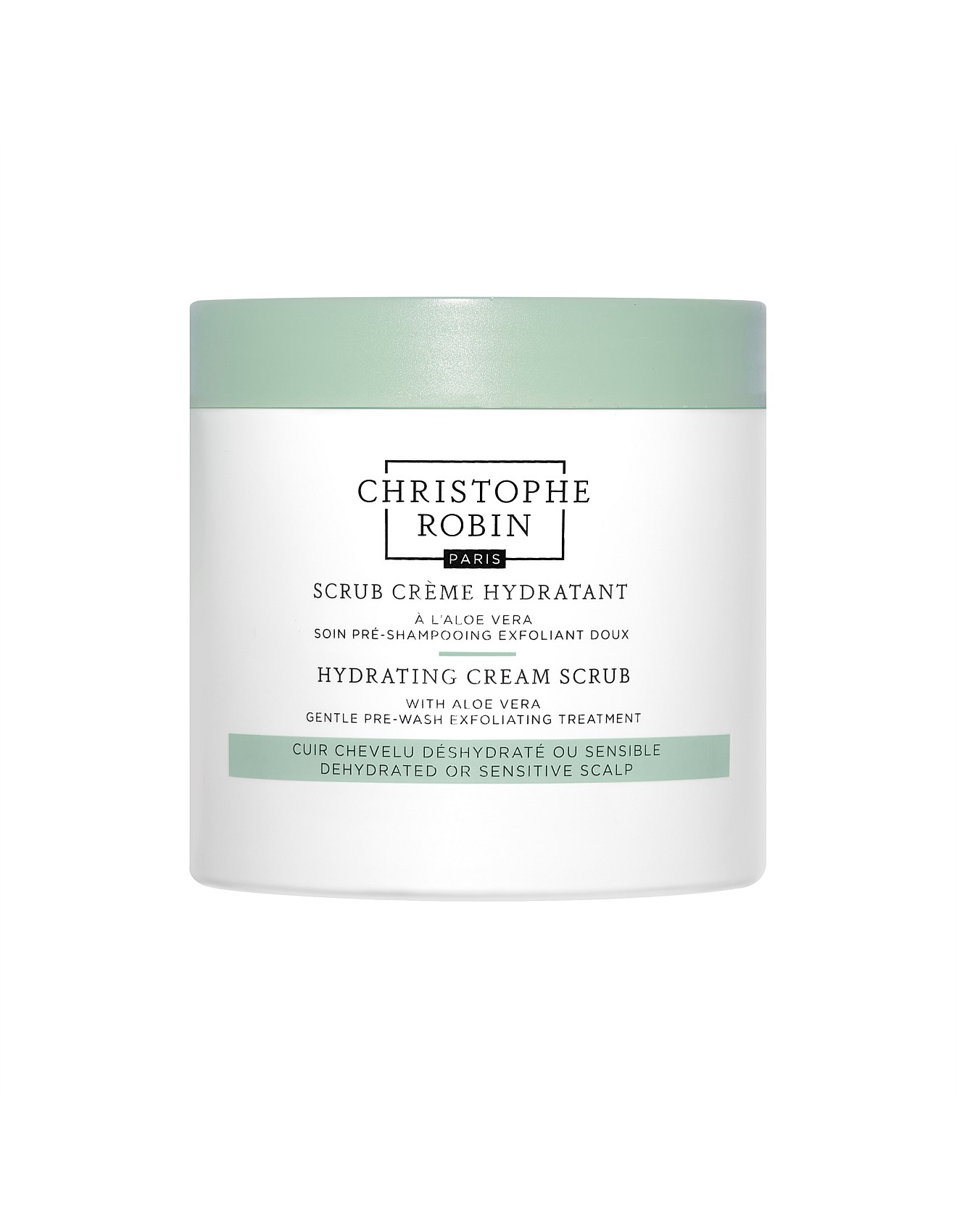 Christophe Robin Hydrating Cream Scrub With Aloe Vera 250ml