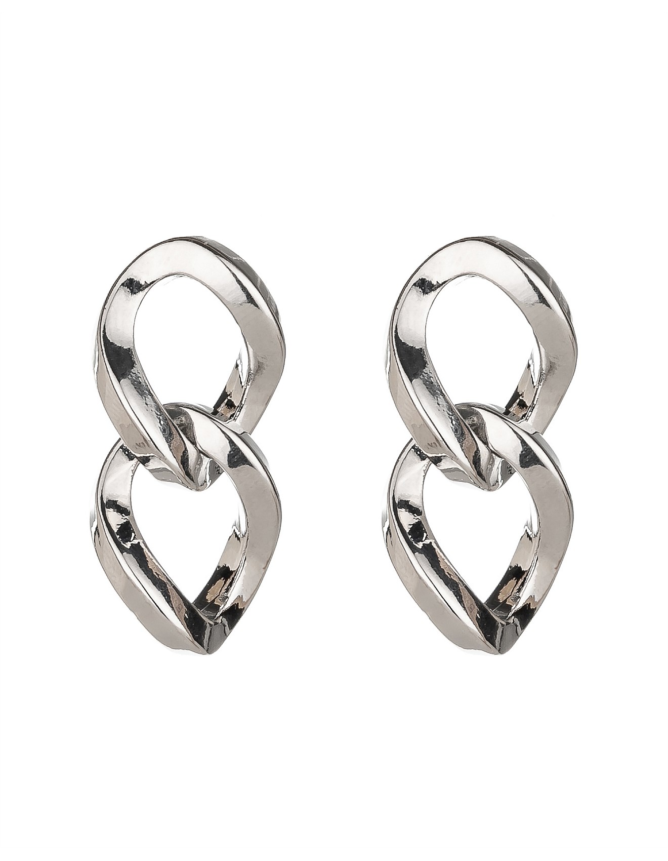 David Jones CHAIN LINK DROP EARRING