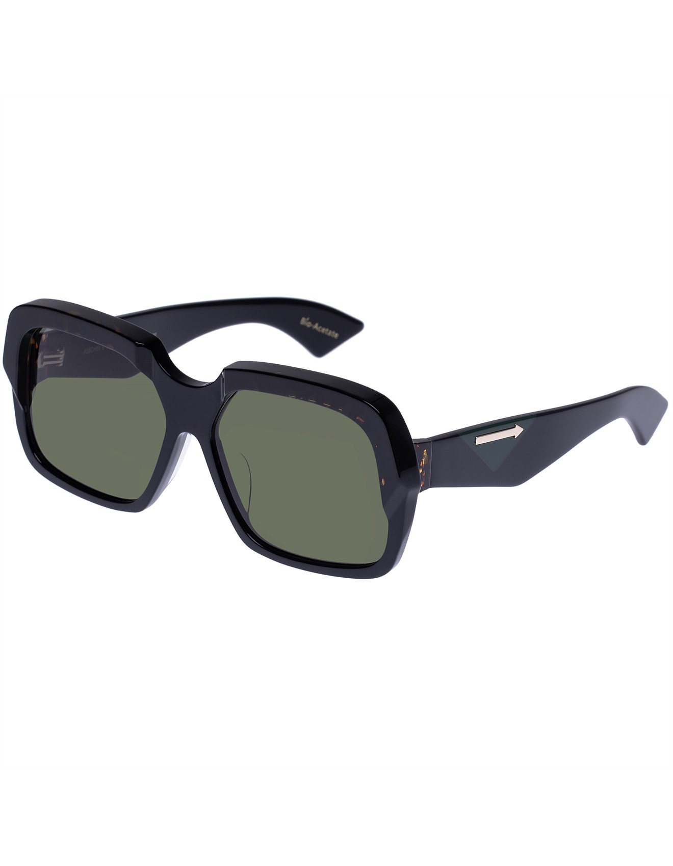 Karen Walker ASSCHER B TORT SQUARE Sunglasses