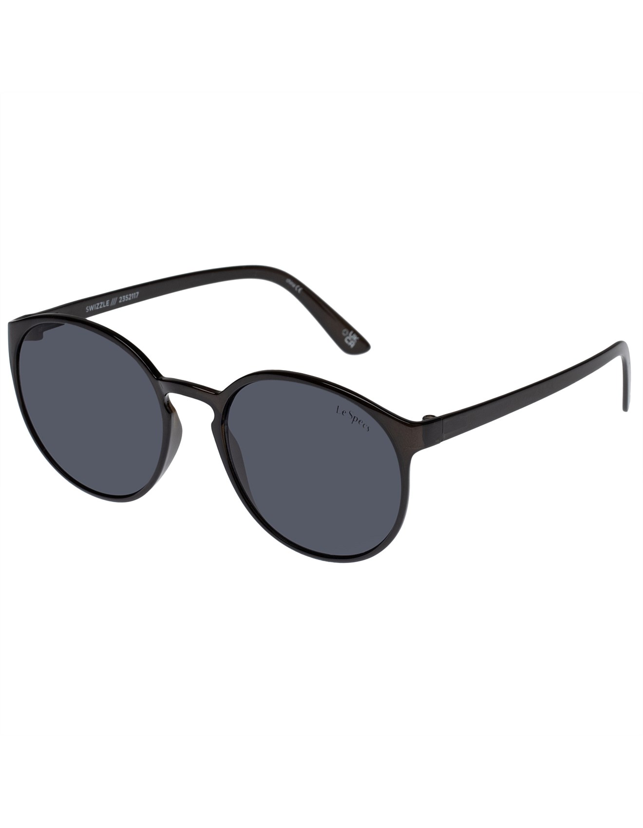 Le Specs SWIZZLE GREY ROUND Sunglasses