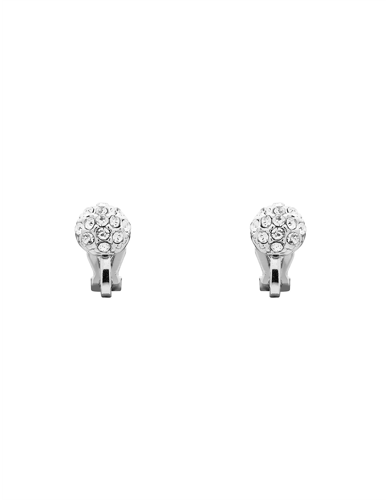 Barcs OPEN PAVE SET CLIP ON EARRINGS