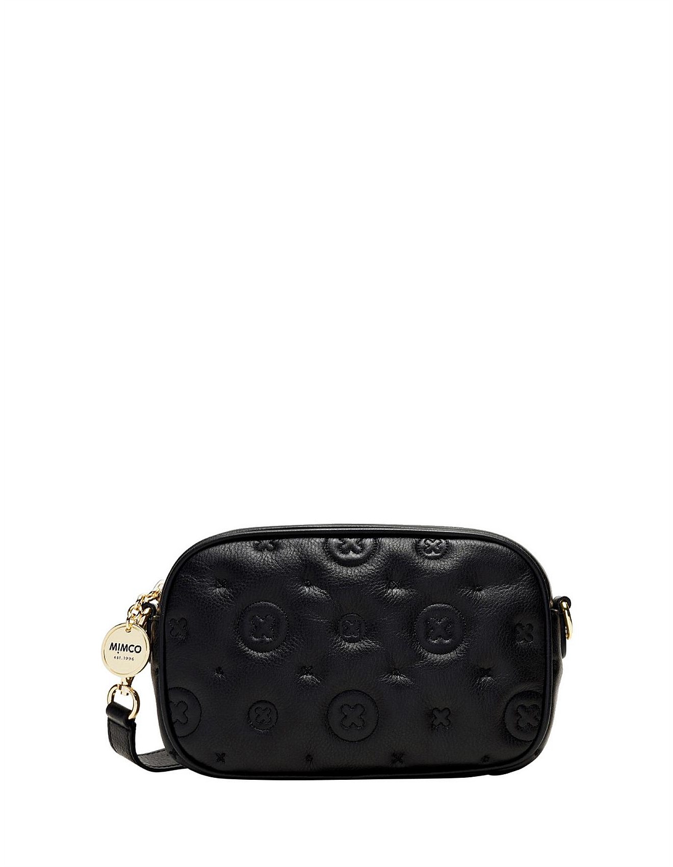 Mimco Flashback Leather Crossbody Bag