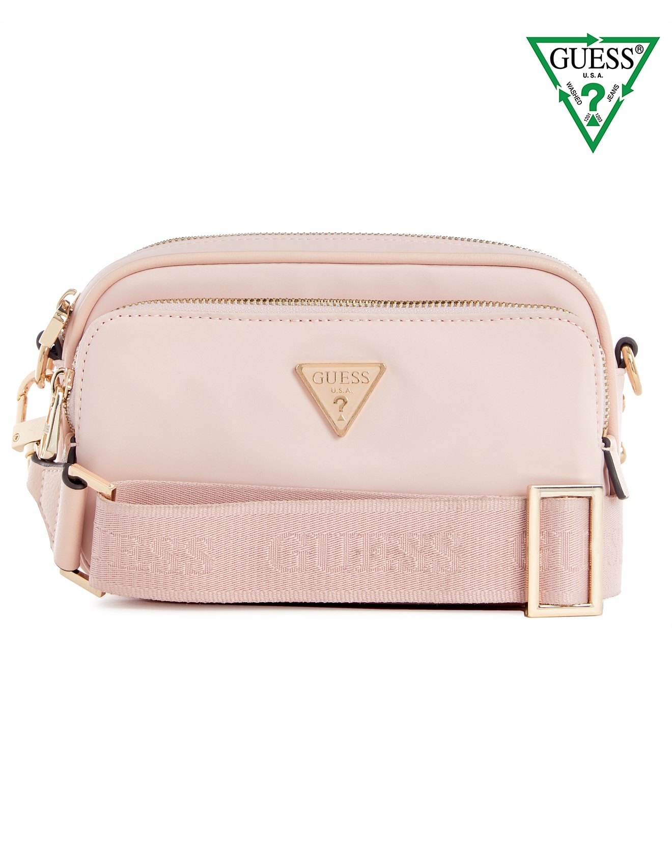 Guess Gemma Recycled Nylon Crossbody Bag