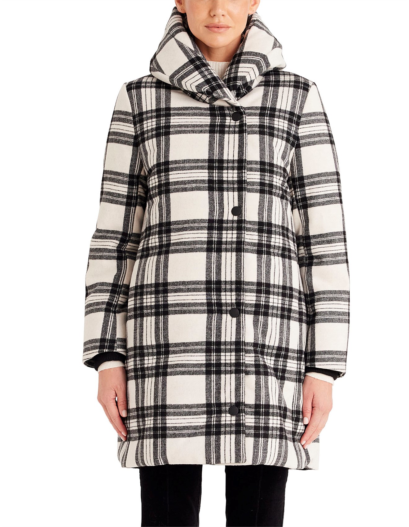 Cable QUINN CHECK PUFFER