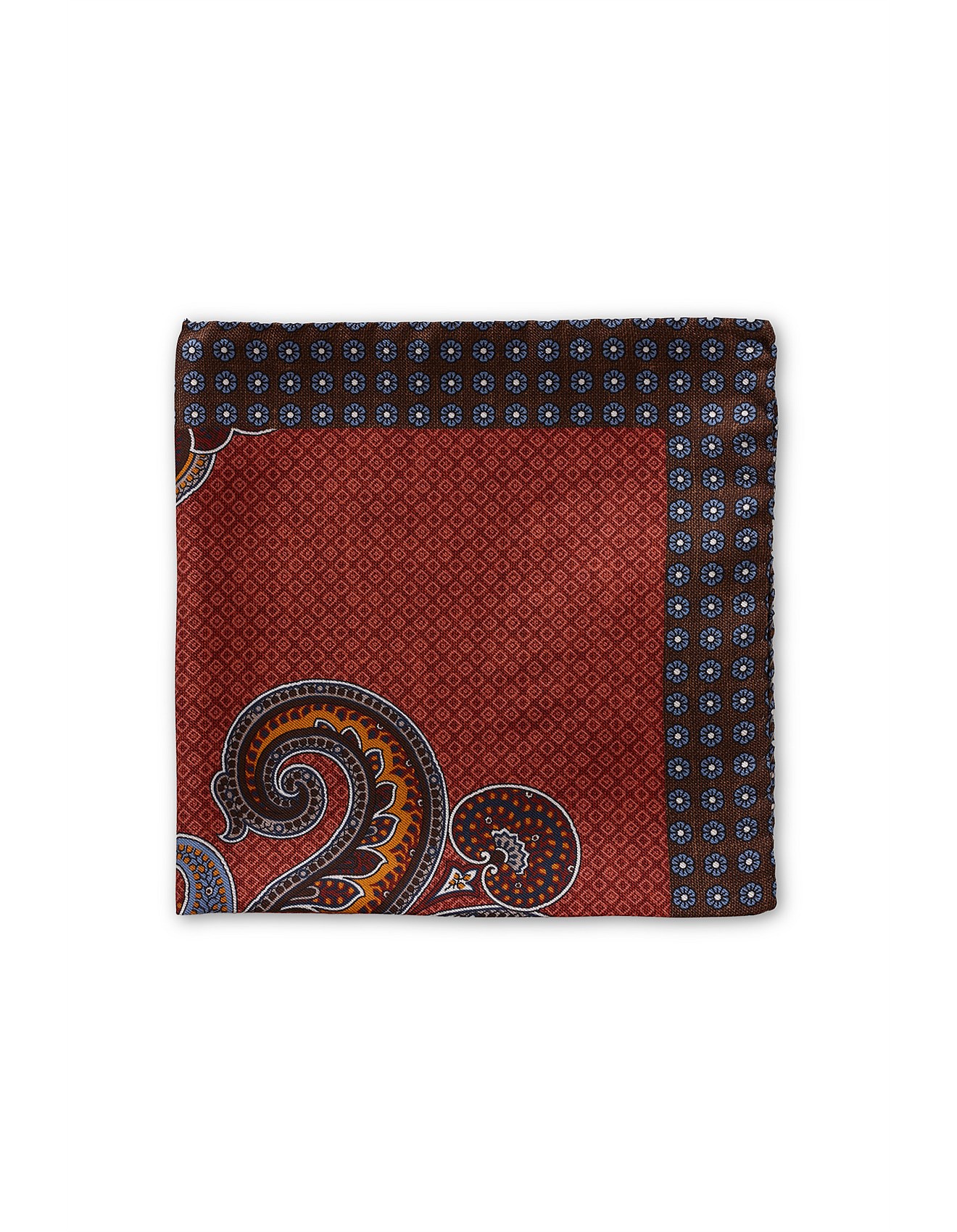 Joe Black BORDERED PAISLEY POCHETTE