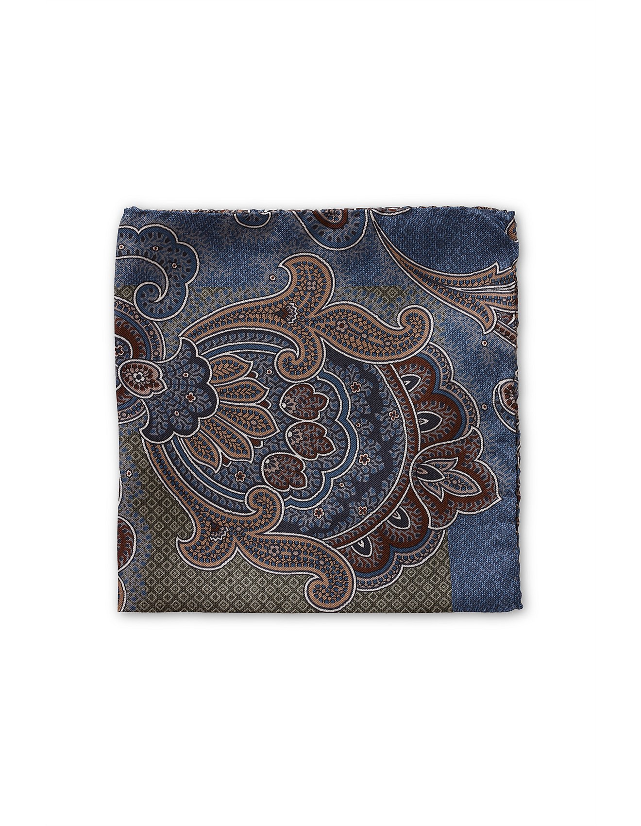 Joe Black BORDERED PAISLEY POCHETTE