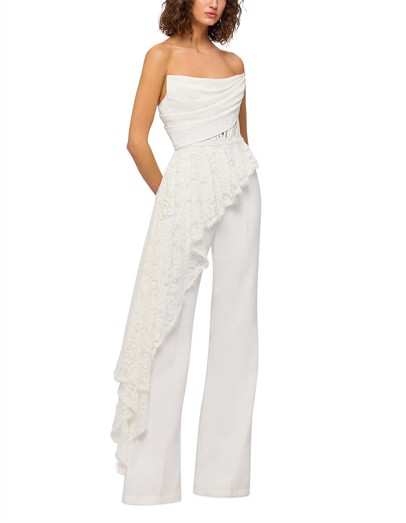 LEO LIN Cameron Draped Jumpsuit