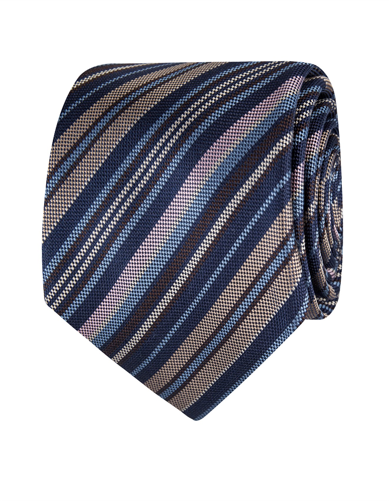 Abelard STRIPE SILK TIE