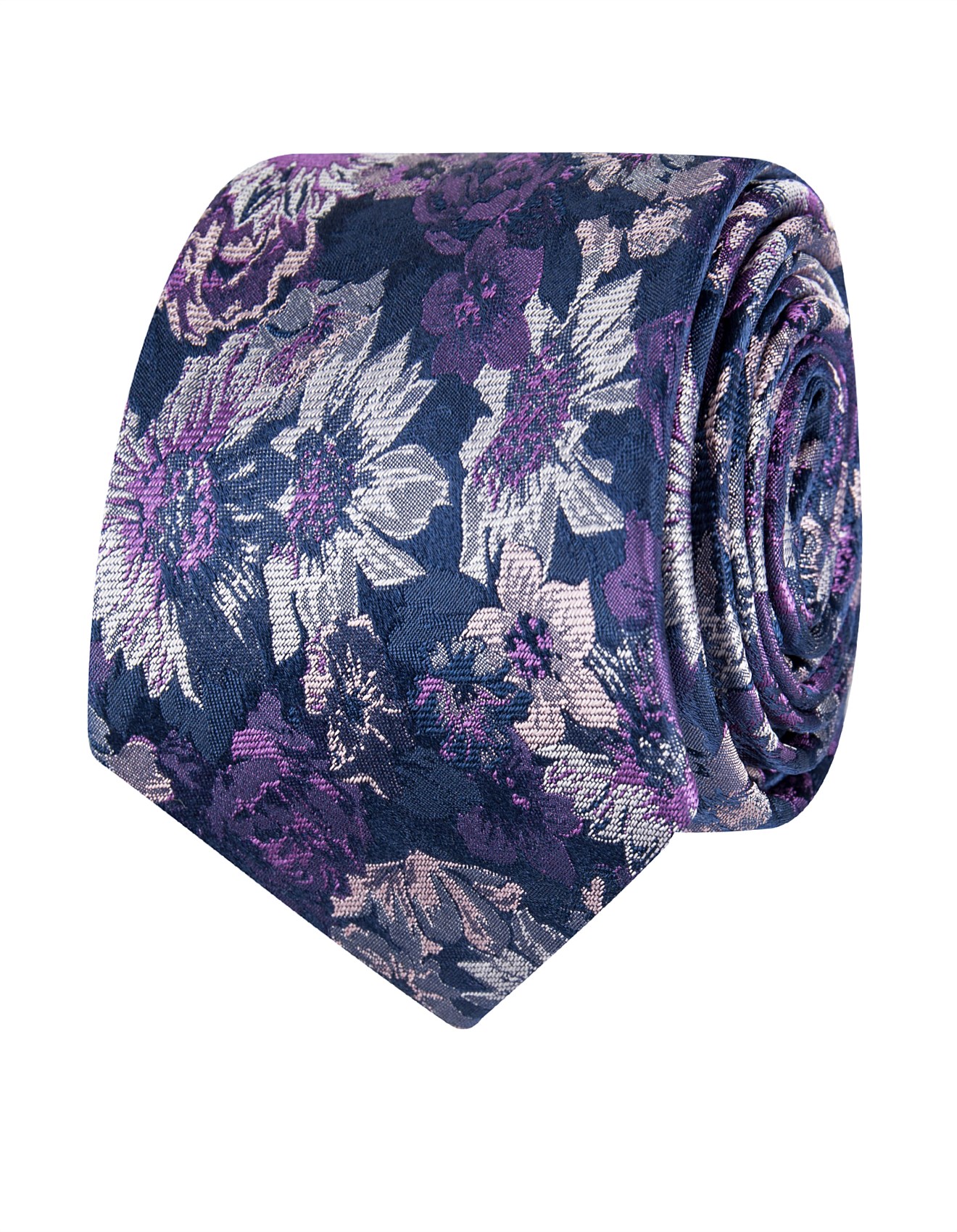 Abelard FLORAL SILK TIE