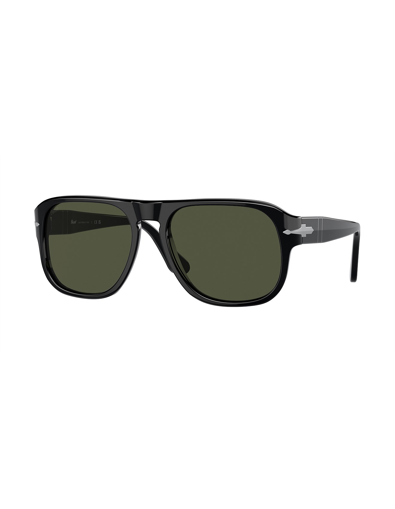 Persol JEAN Pillow BLACK GREEN Sunglass