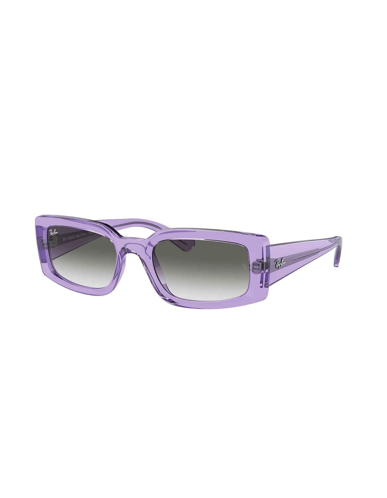 Ray-Ban KILIANE Pillow VIOLET CLEAR GRADIENT LIGHT GREY Sunglass