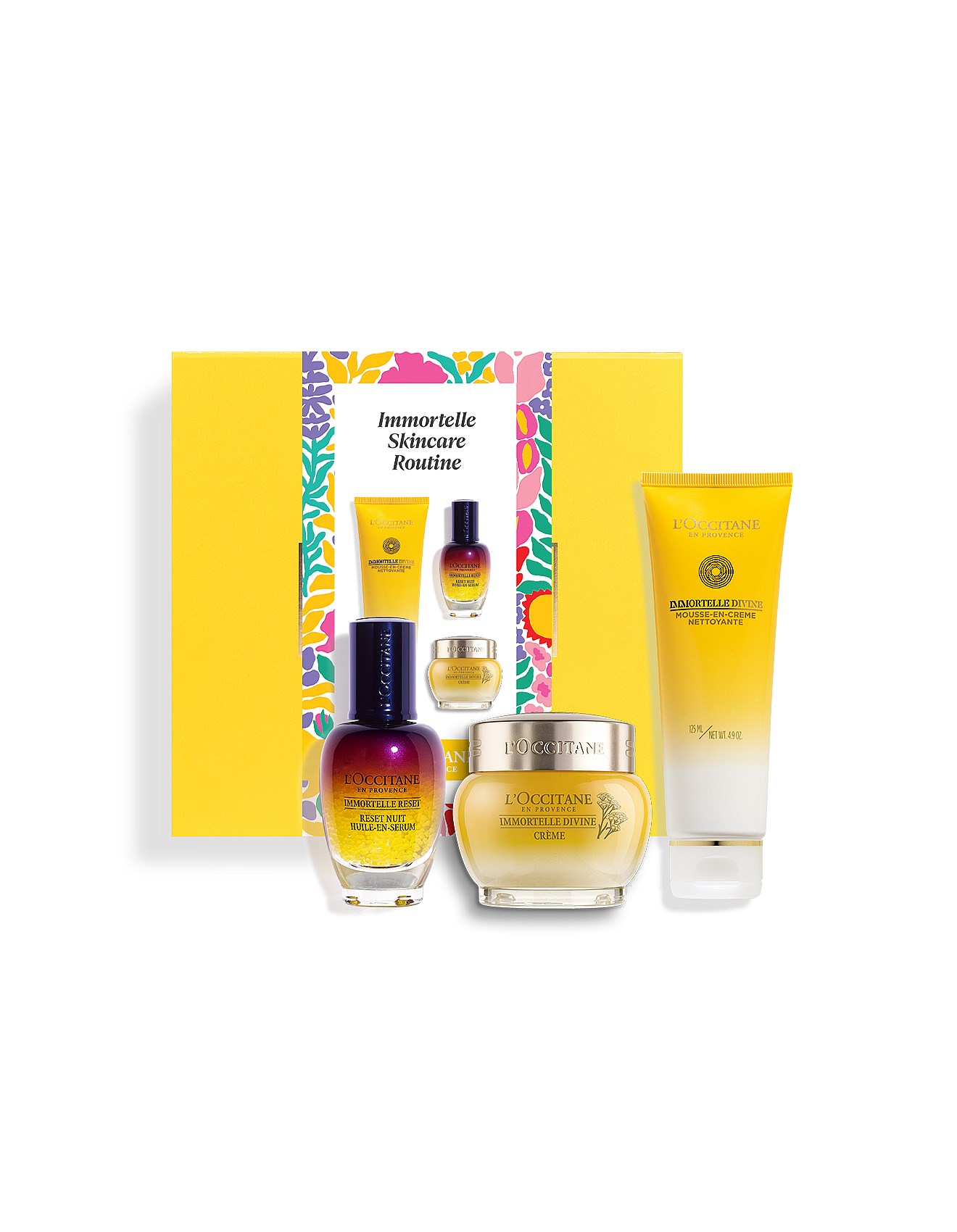 L\'Occitane Immortelle Routine