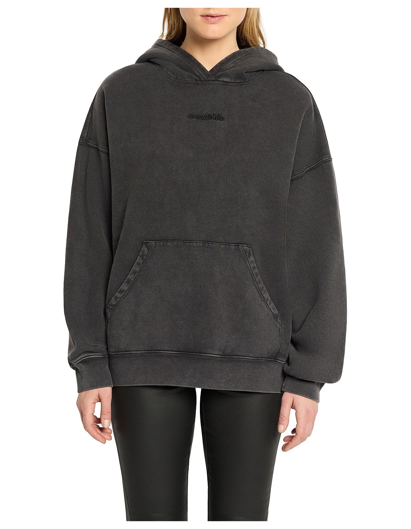 Sass & Bide ESSENCE LOGO HOODIE