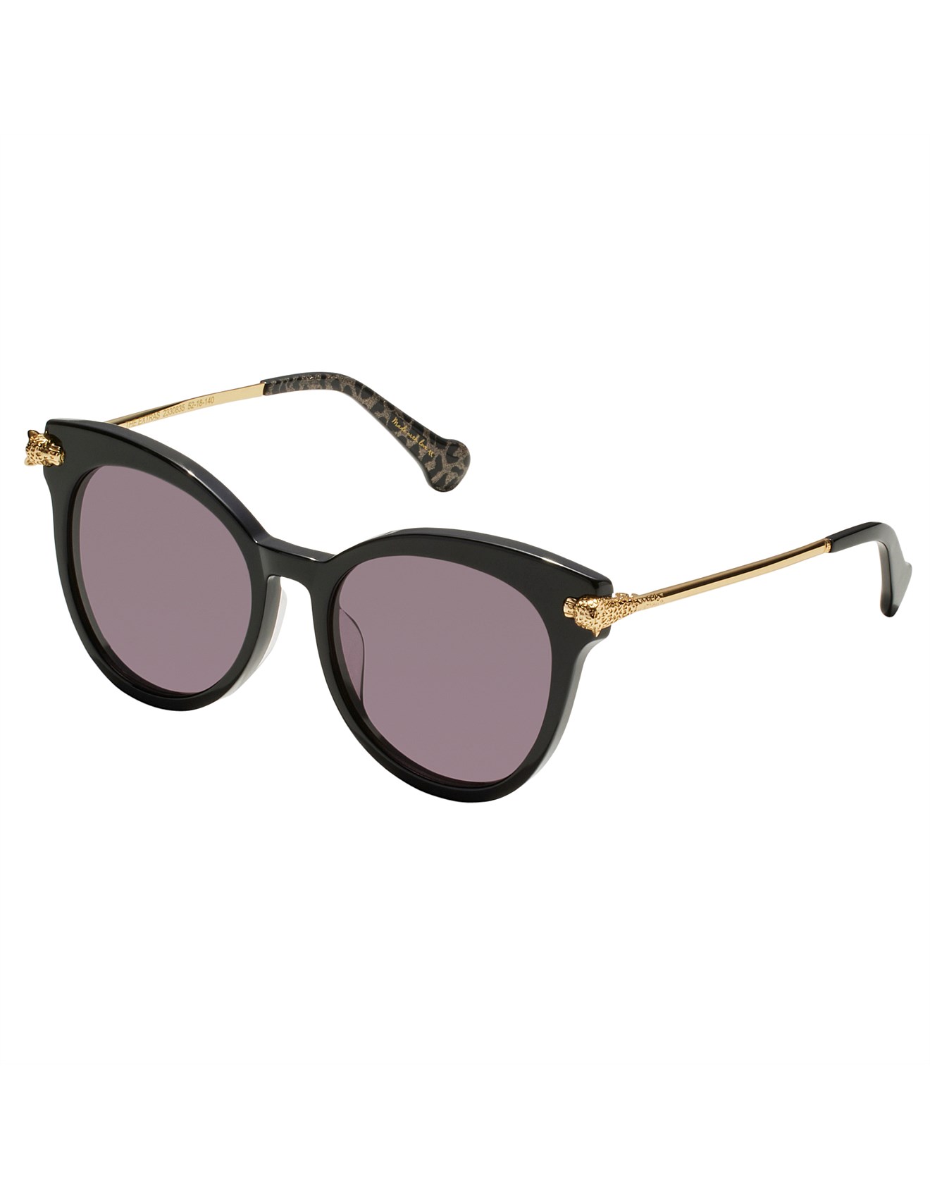 Camilla THE EXTRAS BLACK CAT-EYE SUNGLASSES