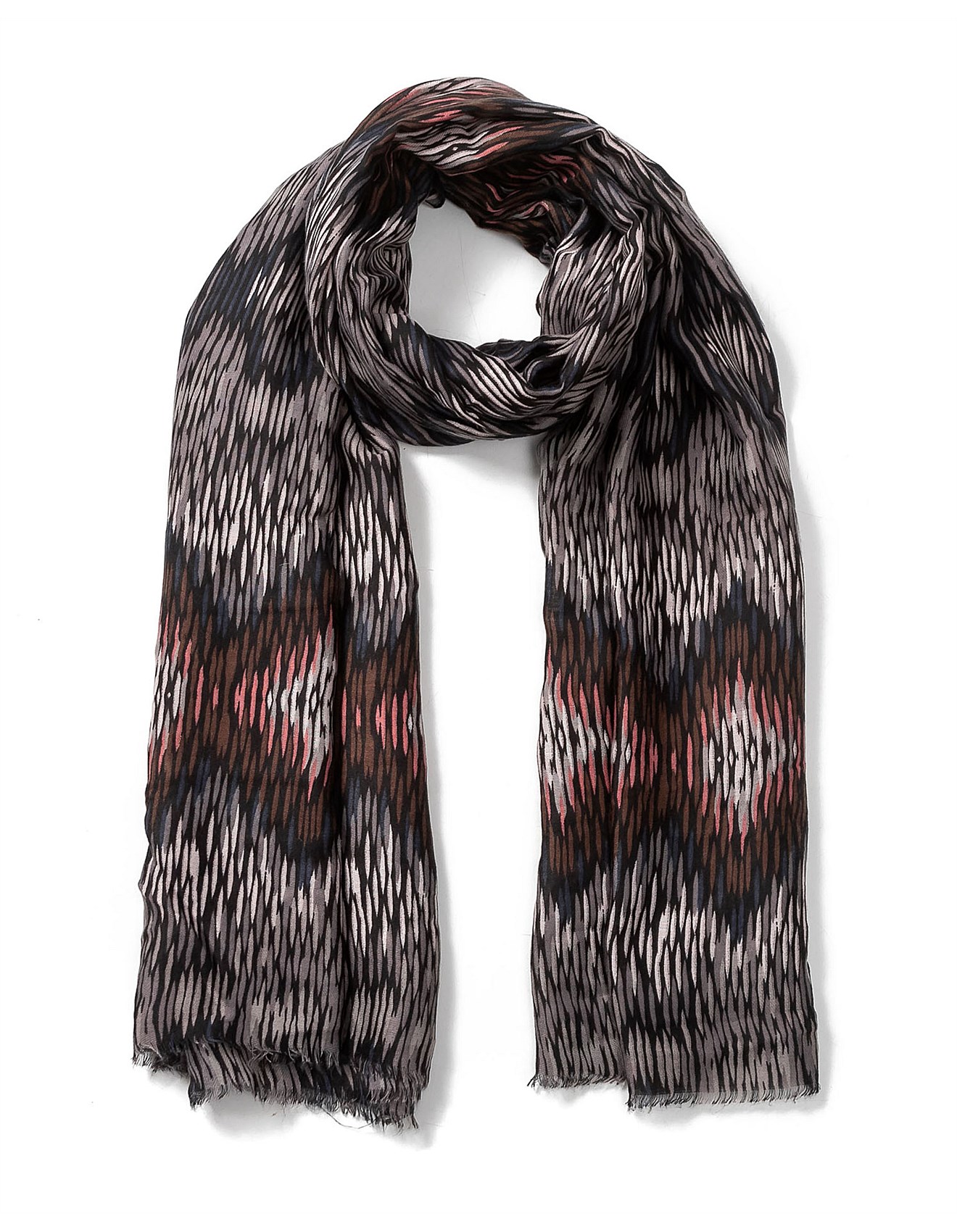 Gregory Ladner TRIBAL PRINT SCARF