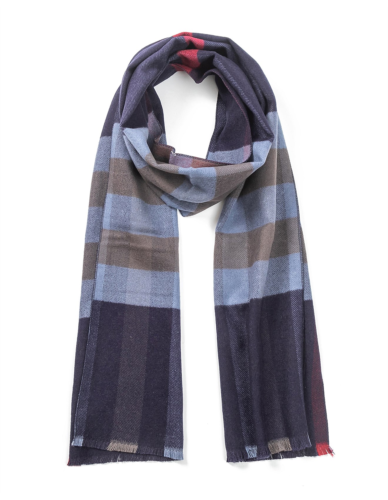 Alta Linea LARGE CHECK SCARF