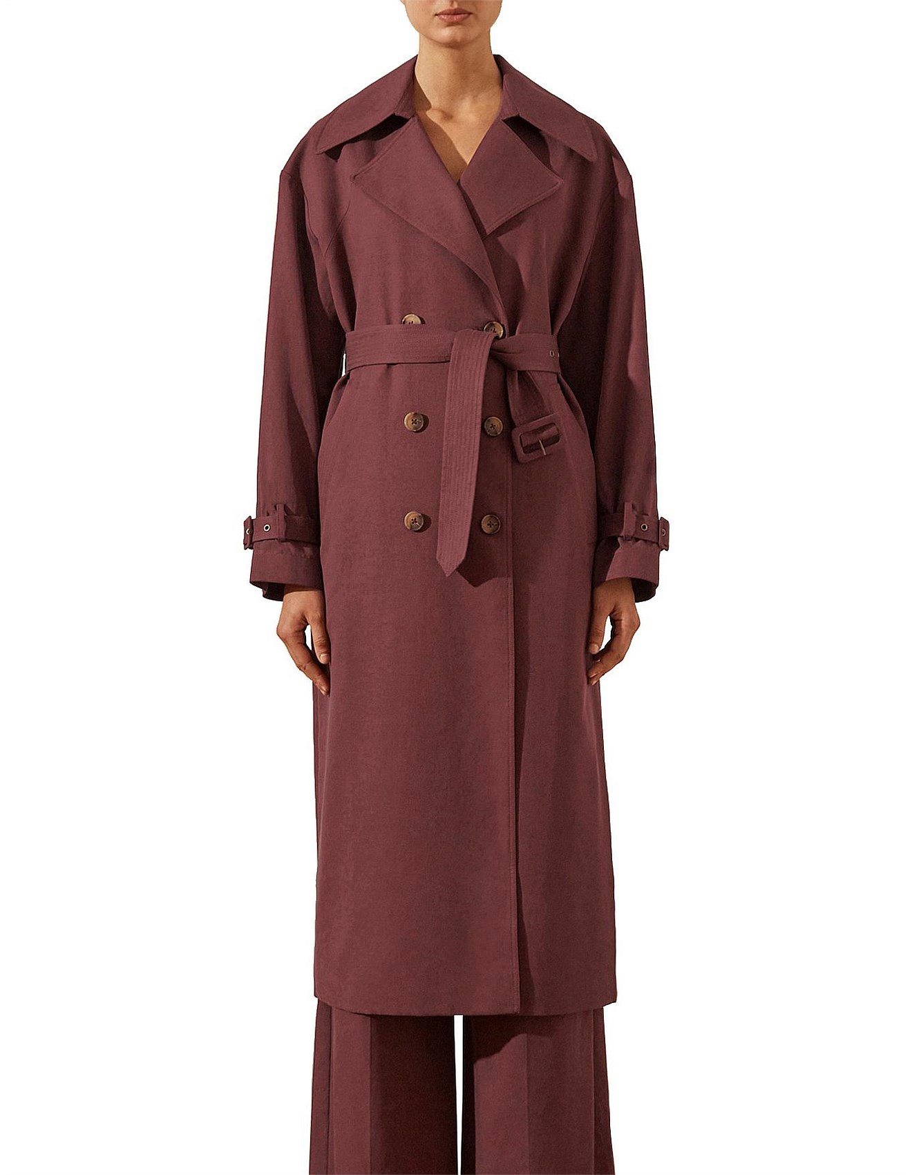 Shona Joy Sara Trench Coat