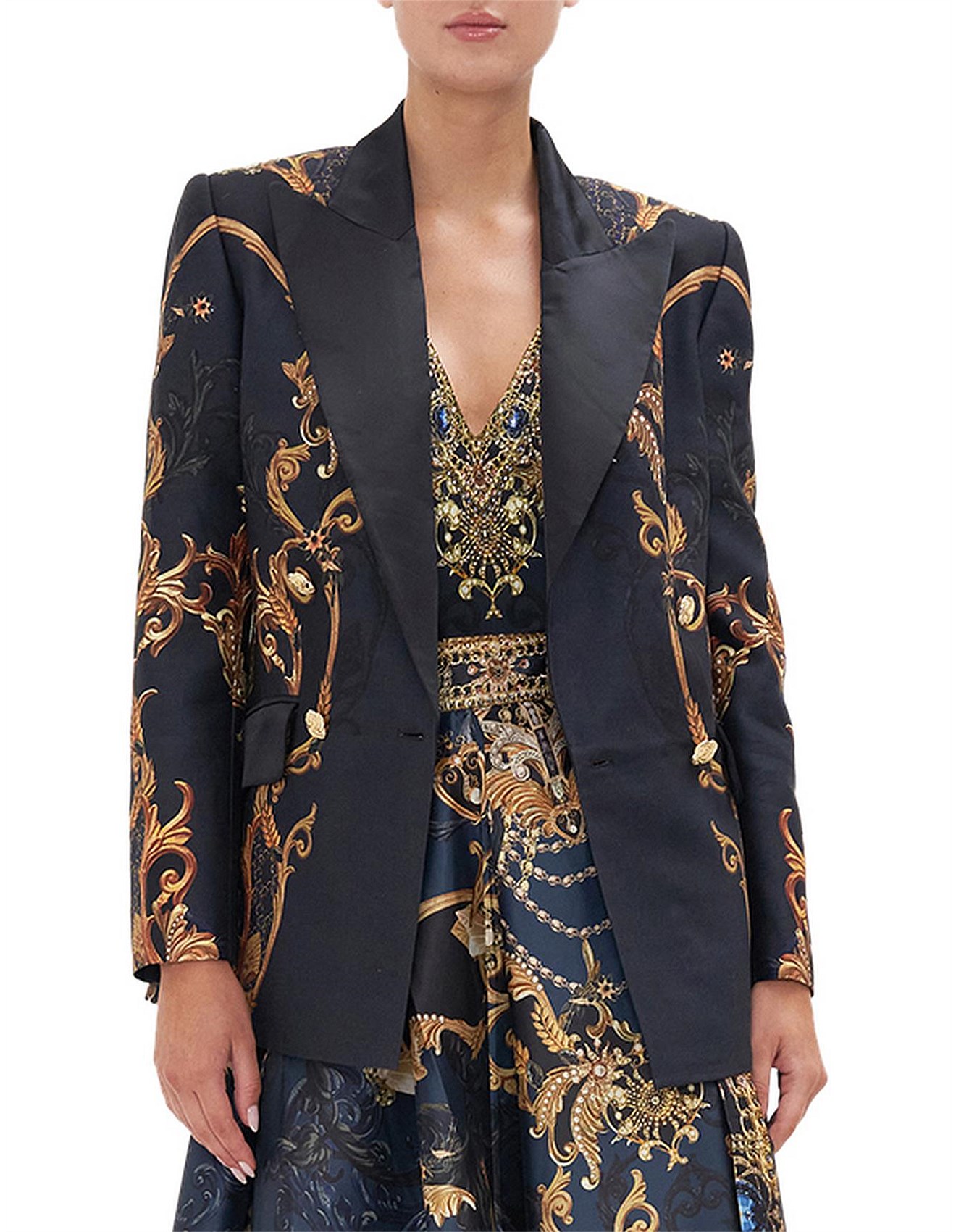 Camilla Double Breasted Suit Jacket