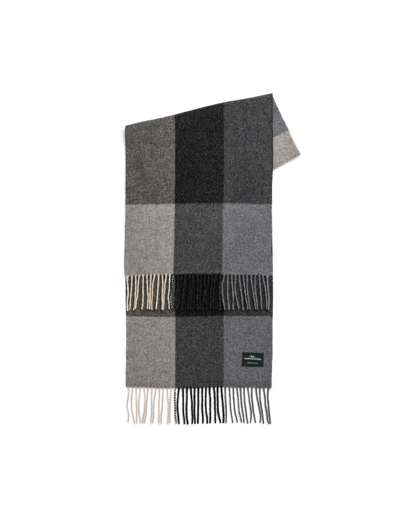 Rodd & Gunn Jessie Crescent Scarf - Grigio Multi