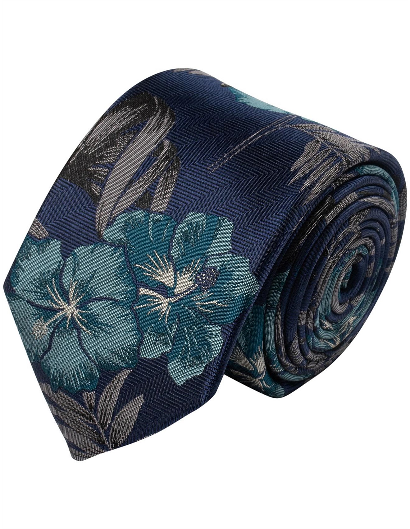 James Harper BOLD FLORAL TIE