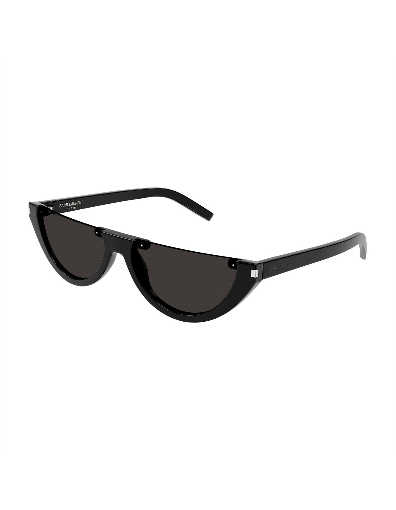 Saint Laurent BLACK ROUND Sunglasses